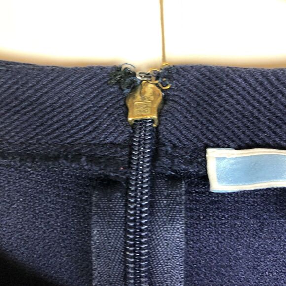 DRAPER JAMES Navy Blue Short Sleeve Mini Dress Size Small Sailor Nautical FLA - Picture 5 of 8